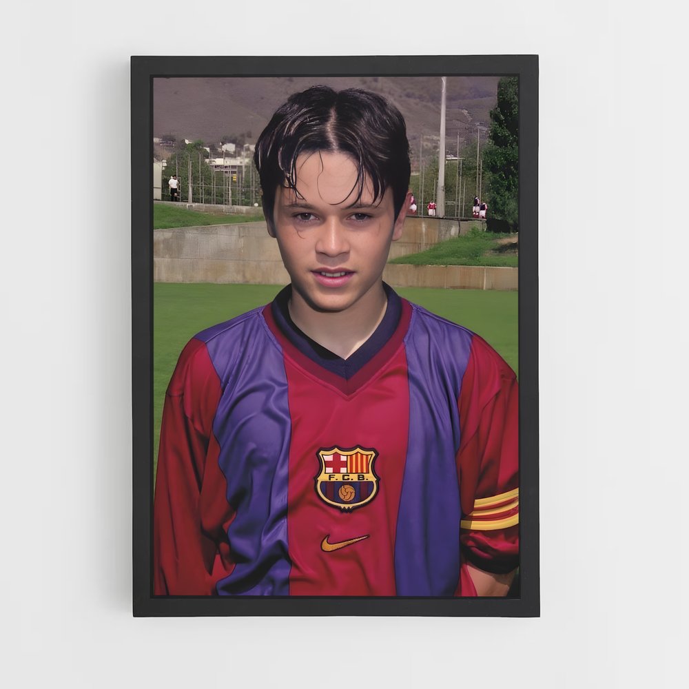 Poster Andres de iniesta (vue 2)